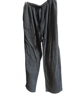 U.S. Polo Assn Men’s Lounge Pants Size L Gray Drawstring Sleep Pajama Bottoms